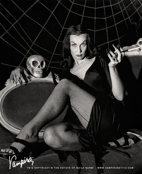 Actress Maila Nurmi's Vampira might have been the modern forbearer of sexy